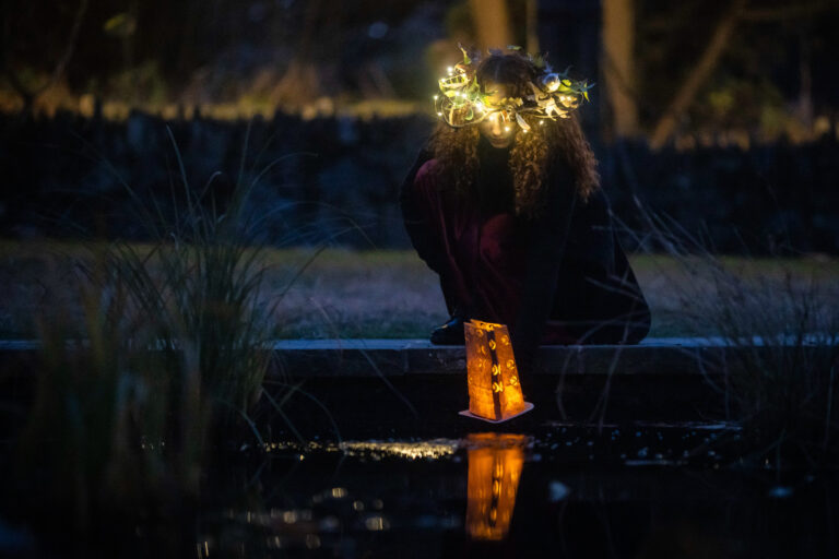 Wave hill Winter Solstice Wishes credit Dave Sanders